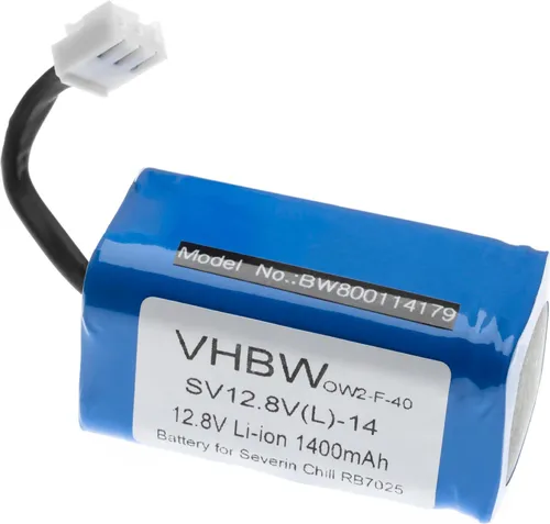 vhbw Akku kompatibel mit Philips Compact FC 8710 Staubsauger (1400 mAh, 12,8 V, Li-Ion)