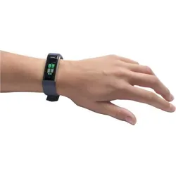 Denver BFH-16 Fitnessband - Activity Tracker mit Herzfrequenzsensor - Smartwatch für Aktivitäts-Tracking mit IP67 Wasserschutz, Herzfrequenzmessung und Bluetooth-Verbindung für Android/iOS. Ideal für Jogger und Wanderer.