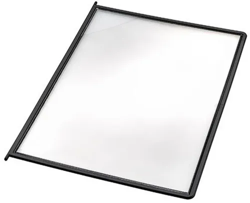 NOVUS Fächermappe Sichttafel A4 Kunststoff schwarz