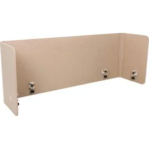FLEXMIUT Schreibtischtrennwand 160 cm - Moderne Akustiktrennwand für effektiven Sichtschutz im Büro, verbessert die Konzentration und reduziert Lärm für eine produktive Arbeitsumgebung.