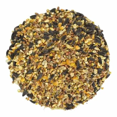 KLASEBO Streufutter 25 kg - Premium Vogelfutter für Wildvögel - Ganzjahres-Körnerfutter für Wildvögel, ideal für die Fütterung im Garten oder auf dem Balkon; unterstützt heimische Arten mit hochenergetischen Nährstoffen und ist staubfrei für einfache Handhabung.