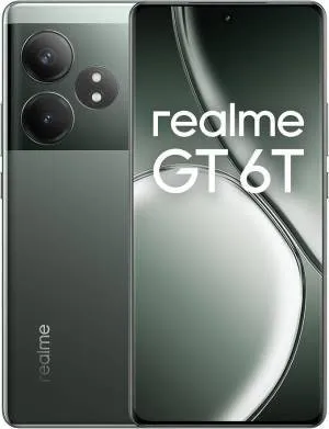 Realme GT 6T 12+256GB 6.78" Razor Green 5G - Handy mit 12GB RAM und 256GB Speicher, ideal für Multitasking und Gaming, mit 5G-Unterstützung für superschnelles Surfen.