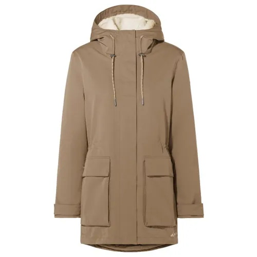 VAUDE Damen Jacke Wo Manukau Parka III - Wanderjacken: Wind- und wasserdichter Damen Parka mit kuscheligem Sherpafleece und umweltfreundlichem Eco Finish für höchsten Tragekomfort in der kalten Jahreszeit.