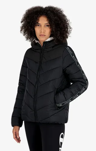 Champion Steppjacke - Leichte Wattierte Kapuzenjacke für Damen - Funktionsjacken mit kontrastierendem Design, ideal für die neue Saison. Aus leichtem Ripstop-Nylon mit technischer Wattierung für optimalen Komfort.