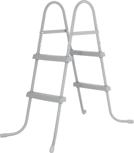 Bestway Poolleiter 84 cm - Poolleiter für Aufstellpools bis 84 cm Höhe, mit einer maximalen Belastbarkeit von 150 kg und Korrosionsschutz für sicheren Ein- und Ausstieg.