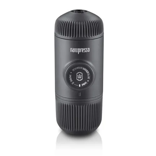 Wacaco Espressomaschine Nanopresso Tragbar Grau - Kompakt und federleicht, ideal für Reisen mit nur 0,336 kg Gewicht