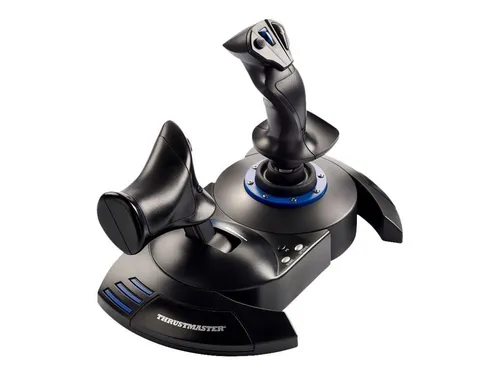 THRUSTMASTER T-Flight Hotas 4 - Joystick für Playstation 4, Playstation 5 und PC, präzise Steuerung für realistische Flugsimulationen