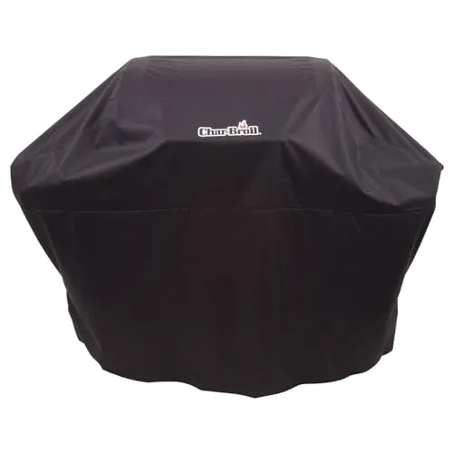 Char-Broil 140766 - Universelle Wetterschutzhaube für Gasgrills - Grillabdeckungen für 3 & 4-Brenner-Gasgrills, extrem haltbar dank 7-mal stabilerer Rip-Stop-Struktur und witterungsbeständigem 300D x 250D Polyester.