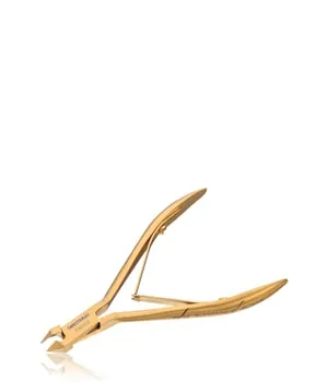 Tweezerman Studio Collection Gold Hautschere - Nagelhautentferner, mit präzisen Hochleistungsklingen und eleganter Titangoldbeschichtung für eine perfekte Nagelpflege.