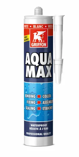 GRIFFON® Konstruktionsklebstoff | Aqua Max® | 425 g | Kartusche | Weiß