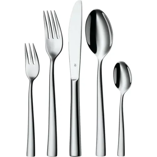 WMF Philadelphia Besteck Set 12 Personen - 60-teilig, Cromargan Edelstahl poliert, spülmaschinengeeignet und in hochwertiger Kassette geliefert