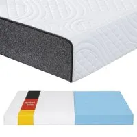 Arensberger Anna Schaumstoff Matratze 140x200 cm – Komfort mit NANOCELL® Gel-Schaum - Matratzen mit 13 cm NANOCELL Gelschaum, atmungsaktiv und mit abnehmbarem, waschbarem Bezug für ein hygienisches Schlafumfeld.