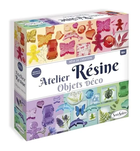 Sentosphère Werkstatt aus Kunstharz, 838 - Kreativ-Set für Knete, ideal zum Gestalten und Verwirklichen Ihrer eigenen Kunstwerke.