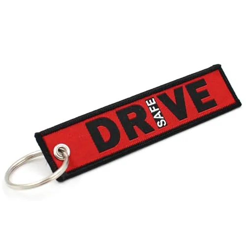 VmG-Store MADE IN Jet Tag Schlüsselanhänger Länderfahnen robustes festes Material umkettelt mit stilvollen Länder Fahnen S151 (Drive safe)