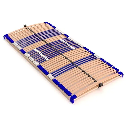 FIX COMFORT 44® Lattenrost aus 100% Buche, 70x220cm - Stabiler Lattenrahmen mit 7-Zonen-System und Schulterfräsung, ideal für optimale Körperanpassung. Belastbar bis 200kg, komplett montiert und Made in Germany.
