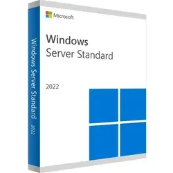 Windows Server 2022 Standard ESD - Sicheres und leistungsstarkes Serverbetriebssystem mit unbegrenzter Benutzeranzahl und modernen Hybridfunktionen