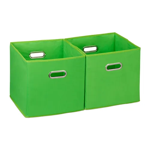 Aufbewahrungsbox Faltbox Regalbox Allzweckbox 27 L 650 g quadratisch Faltkörbe