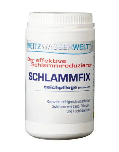 SCHLAMMFIX - Sofort-Wirkung durch Aktivsauerstoff Teich Gartenteich 1 kg