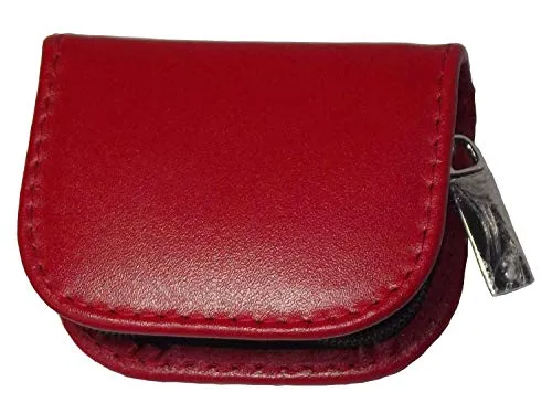Reiseapotheke Leer 10er Rot echtes Leder