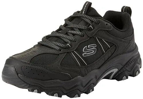 Skechers Stamina AT - Upper Stitch 237527-BBK, Men Sneakers, Black, 45 EU
