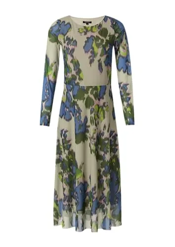 comma Kleid Brown - Größe 40 - Elegantes Freizeitkleid für Damen in warmem Braun, ideal für lässige Anlässe und bequem im Tragen.
