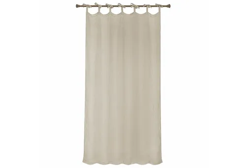 Loberon Gardine Velloran – Elegante Strukturwebung in Beige - Die Gardine »Velloran« begeistert mit ihrer leichten Strukturwebung und sorgt für eine einladende Atmosphäre. Ideal für stilvolle Wohnräume und langlebig durch hochwertige Materialien.