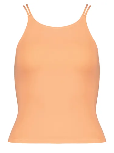Gymshark Trainingstop "Studio" in Orange, Größe XXL, Damen
