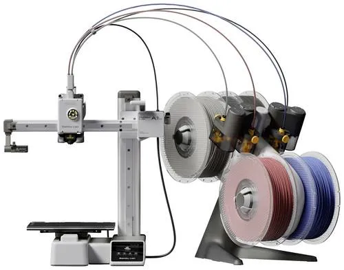 Bambu Lab A1 MINI COMBO - 3D Drucker mit automatischer Kalibrierung, präziser Mehrfarbendruck und leiser Betriebsweise