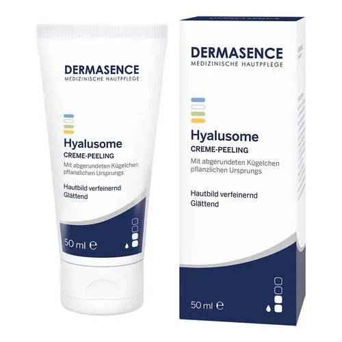 Dermasence Hyalusome Creme-Peeling - Arzneimittel zur sanften Hauterneuerung, ideal für ein strahlendes Hautbild und optimale Feuchtigkeitspflege.