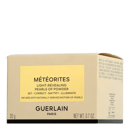 GUERLAIN Météorites Pearls Puderperlen 20 g Nr. 3 - Warm - Make-up für einen strahlenden Teint, kombiniert Fixierung, Korrektur und Mattierung. 95% natürliche Inhaltsstoffe, über 12 Stunden Halt für eine maßgeschneiderte Ausstrahlung.