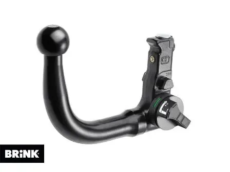 BRINK Anhängevorrichtung BMU Rückseite mit abnehmbarem Kugelkopf für FORD 632100 - Anhängerkupplungen mit abnehmbarem Kugelkopf, ideal für Ford Kuga II, bietet eine hohe Anhängelast von 2.100 kg und eine Stützlast von 105 kg für maximale Flexibilität.
