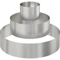 vidaXL Blumentopf Silber 90 x 90 x 20 cm aus Edelstahl - Eleganter Blumentopf aus hochwertigem Edelstahl, ideal für drinnen und draußen mit effizienten Entwässerungssystem für gesunde Pflanzen.