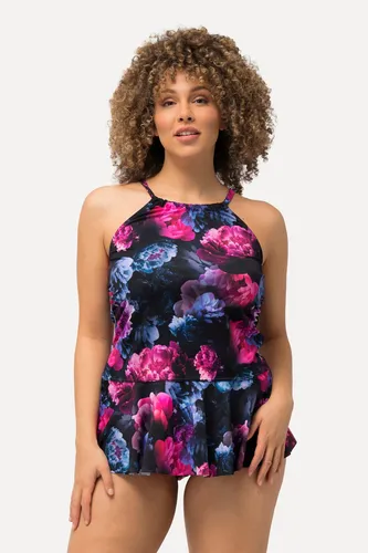 Ulla Popken Tankini Pfingstrosen mit Softcups - Bügel-Bikinis in sportlichem Design, mit sanften Softcups für optimalen Halt und OEKO-TEX® zertifiziert für schadstofffreie Materialien.
