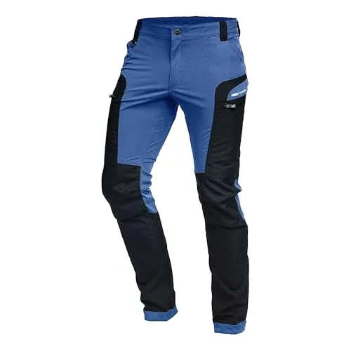 PUMA Workwear Pro-One Adventure Outdoor Wanderhose Herren - Strapazierfähig und flexibel für Outdoor-Abenteuer - Sky Blue - XXL - Die PUMA Outdoorhose für Herren bietet maximale Bewegungsfreiheit dank 4-Wege-Stretch und verstärkten Bereichen. Ideal für Klettern, Trekking und mehr – mit durchdachten Taschen und cleveren Features für höchsten Komfort.