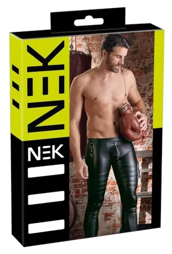 Orion Wetlook-Herrenhose Herren, Schwarz, M - Reizwäsche mit eng anliegendem Schnitt, perfekt für aufregende Nächte und sinnliche Momente.