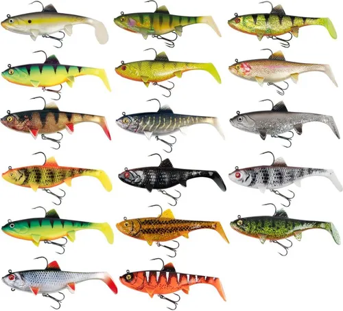 Fox Rage Replicant wobble 7,5cm 10g - 2 Gummifische, Farbe:Stickleback