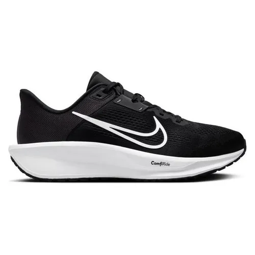 NIKE Herren Quest 6 Sneaker - Komfort und Stabilität in Schwarz und Grau, Größe 44 EU - Laufschuhe mit erhöhtem Komfort dank besserer Zwischensohle und sicherem Mittelfußband für optimale Stabilität beim Laufen.