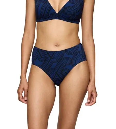 Triumph Flex Smart Summer Maxi pt EX, Bikini Bottom Damen, Blau - Bikinihosen für Damen, mit hohem Tragekomfort und modischem Design für einen perfekten Sommerlook.