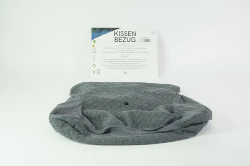 Glückstoff® Kissenbezug Ergo – Kühl- und Wärmeeffekt aus Bambusfaser - Weicher Kissenbezug für das Ergo orthopädische Kissen. Aus atmungsaktiver Bambusfaser für optimale Luftzirkulation und pflegeleicht. Ideal für angenehmen Schlafkomfort.