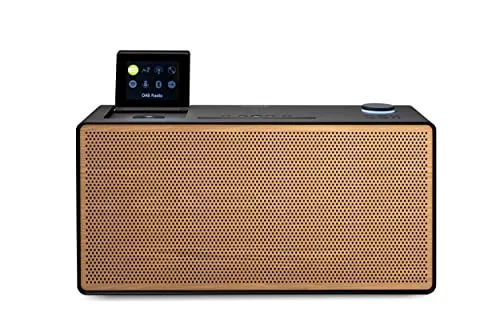 Pure Evoke Home All-in-One Musiksystem (DAB+/FM Radio, Internetradio, Spotify Connect, Bluetooth, CD Player) Special Edition Schwarz/Holz