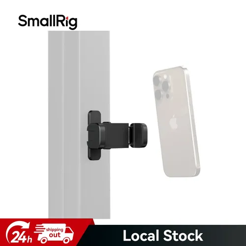 SmallRig Universeller Magnetischer Handyhalter für iPhone 17/16/15/14/13/12 - Praktischer Magnet-Halter für iPhones, sorgt für sicheren Halt und einfache Montage. Ideal für unterwegs und beim Filmen.