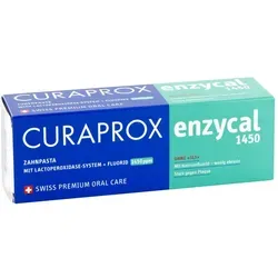 Enzycal Curaprox Zahnpasta 75 ml - Zahnpasta mit enzymatischer Formel, schützt das Zahnfleisch und sorgt für gesunde Zähne – ideal für empfindliche Mundschleimhäute.