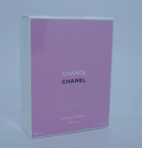 Chanel Chance Eau Fraîche Körperöl 150 ml - Luxuriöses Körperöl für eine geschmeidige Haut, ideal zur täglichen Pflege und verwöhnenden Anwendung.