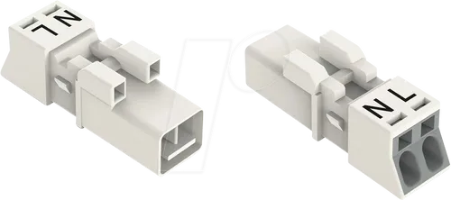 WAGO 890-232 - WINSTA MINI Stecker, 2 polig