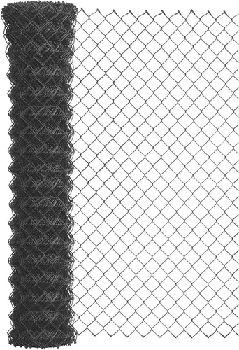 Gust. Alberts Viereckgeflecht Maschendrahtzaun 25 m x 1.500 mm - Hochwertiger anthrazitfarbener Maschendrahtzaun, ideal für langlebige und stilvolle Abgrenzungen im Garten.