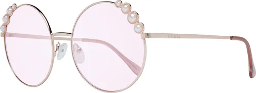 Guess Sonnenbrille GF0355 28T 58 Damen Rosé Gold - Elegante Damen-Sonnenbrille in Rosé Gold mit 100% UVA & UVB Schutz, ideal für stilbewusste Frauen. Lieferung im Original-Etui.