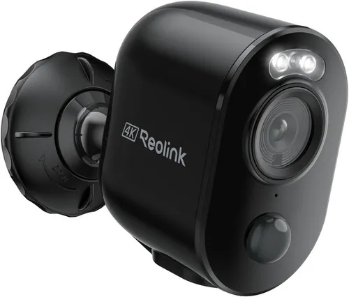 Reolink Argus 3 Ultra 4K Überwachungskamera mit Akku und Solaroption - Erleben Sie hochauflösende Videoüberwachung mit der Reolink Argus 3 Ultra. Dank WLAN-Bandwahl und integrierter Akku-Betrieb ist sie flexibel einsetzbar und schützt Ihr Grundstück zuverlässig, auch bei schlechtem Wetter.