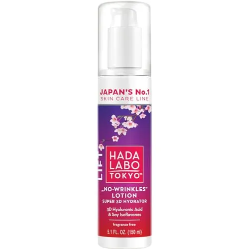 Hada Labo Tokyo Lift NO WRINKLES Gesichtsserum Hyaluronsäure für straffere Haut & Faltenreduktion