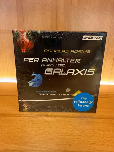 Per Anhalter durch die Galaxis - Hörbuch - Humorvolles Science-Fiction-Hörbuch über intergalaktische Abenteuer, perfekt für Fans von Douglas Adams und spannende Geschichten.