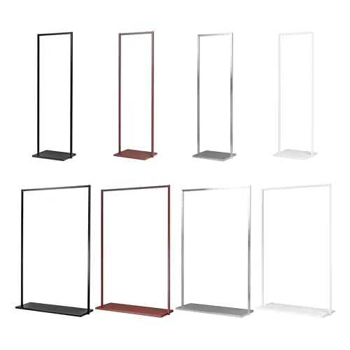 Natural Goods Berlin Kleiderständer BASIS (Schwarz, 50 cm) - Stilvolle Garderobenstange aus Metall - Kleiderständer für Schlafzimmer, Wohnzimmer & Büro. Minimalistisches Design, einfache Montage und hochwertige, rostfreie Materialien für langlebigen Einsatz.